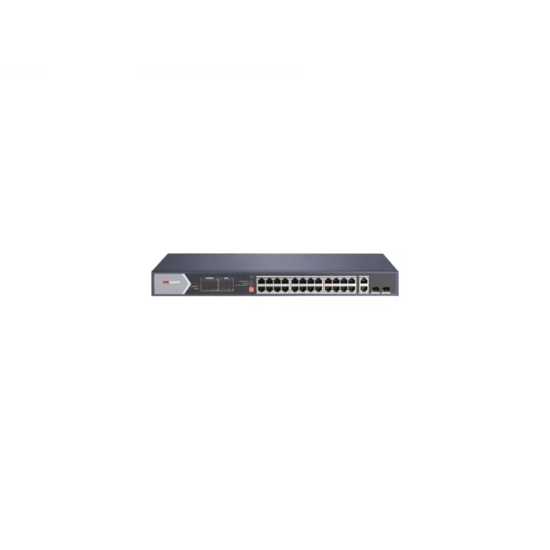 Hikvision DS-3E0528HP-E verkkokytkin hallitsematon Gigabit Ethernet (10/100/1000) PoE-tuki sininen
