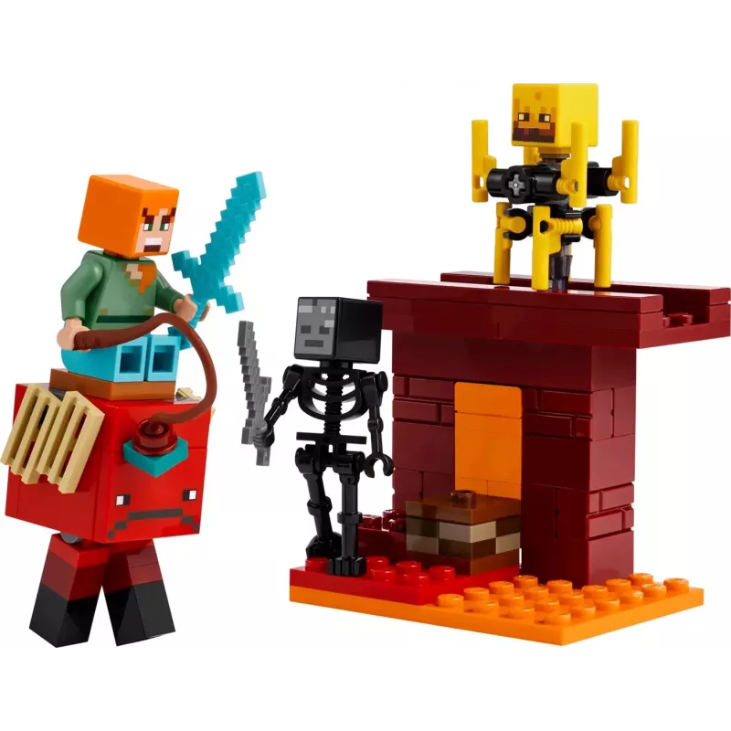 LEGO MINECRAFT 21266 Nether-laavataistelu