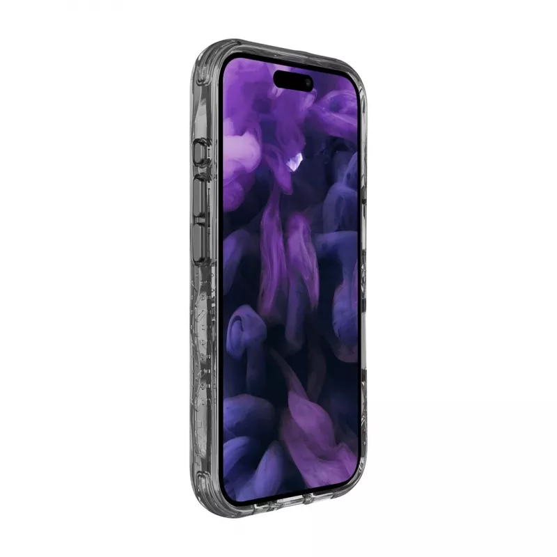 Suojakotelo LAUT CRYSTAL MATTER X iPhone 16 Pro Max läpinäkyvä musta