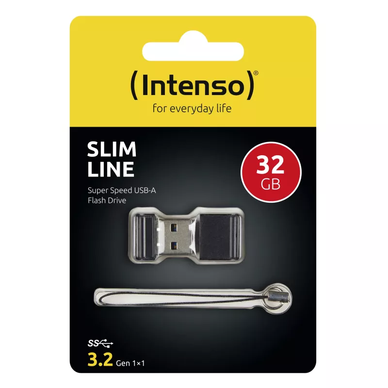 USB-muistitikku Intenso 32 GB USB Type-A 3.2 Gen 1 musta