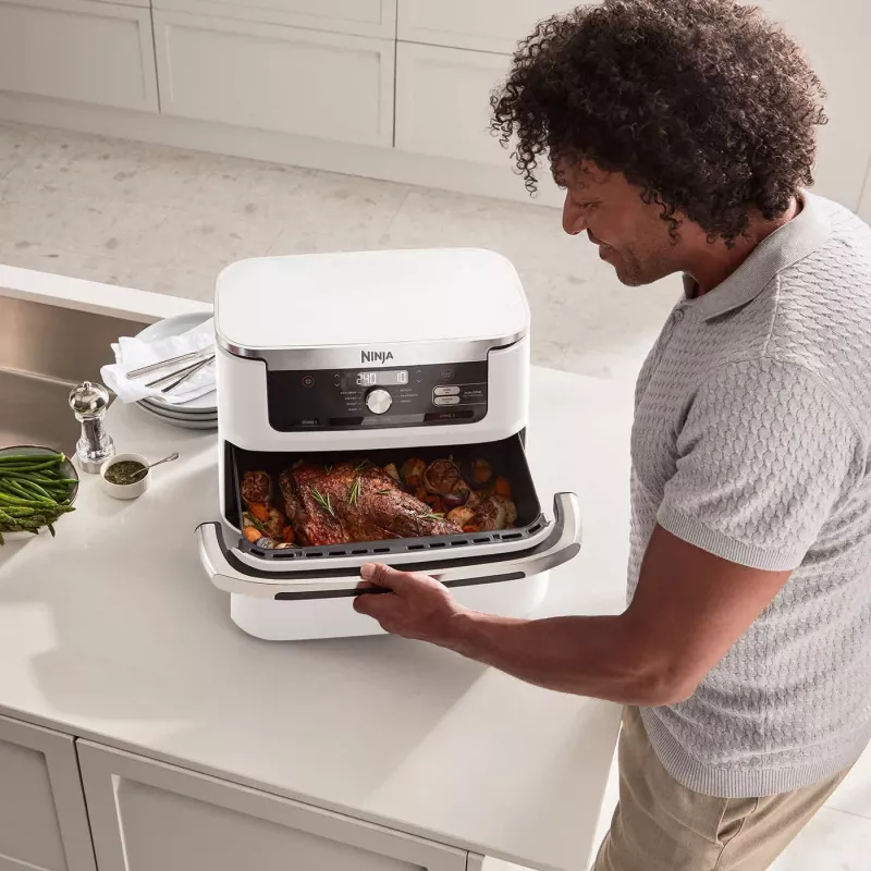 Kuumailmafriteerauskeitin Ninja AF500EUWH Double 10,4 L