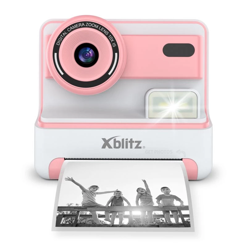 Xblitz FLASH PINK pikakamera lämpötulostimella lapsille