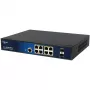 Hallittava 10 portin PoE-kytkin ALLNET ALL-SG8610PMJ 8 PoE+-portilla ja 2 uplink-portilla