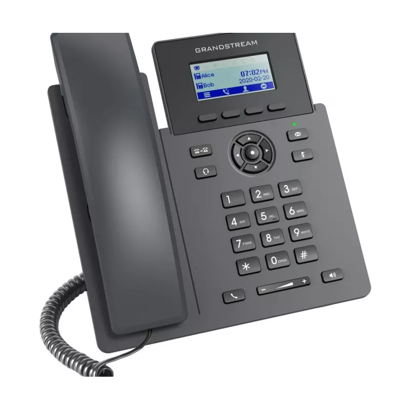 Grandstream Networks GRP2601P IP-puhelin musta 2 linjaa LCD