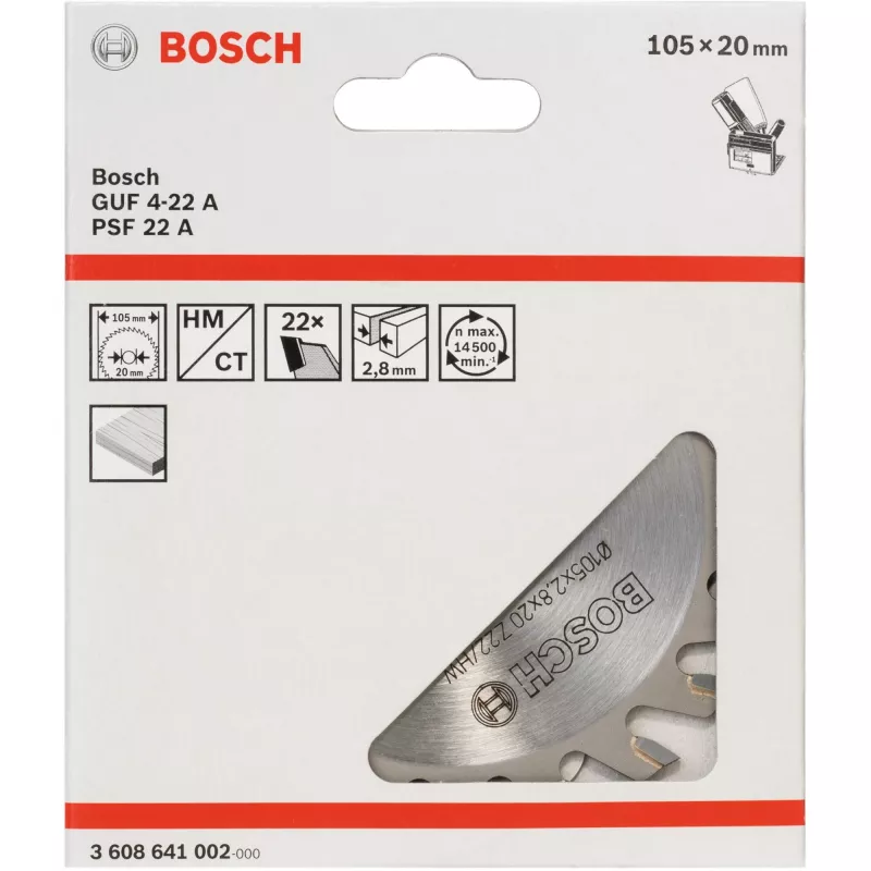 Veitsenterät Bosch 3608641002 — varaterät leikkuutyökaluihin