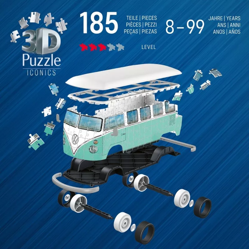 Palapeli Ravensburger Volkswagen T1 162 palaa