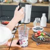 Gastroback 40983 Design Handmixer Pro sähkövatkain, musta/hopea