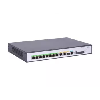 Hewlett Packard Enterprise HPE FlexNetwork MSR958X - reititin 8-porttikytkin - 1GbE - WAN-portit: 6 - Wi-Fi - rack-asennettava (S0P11A)
