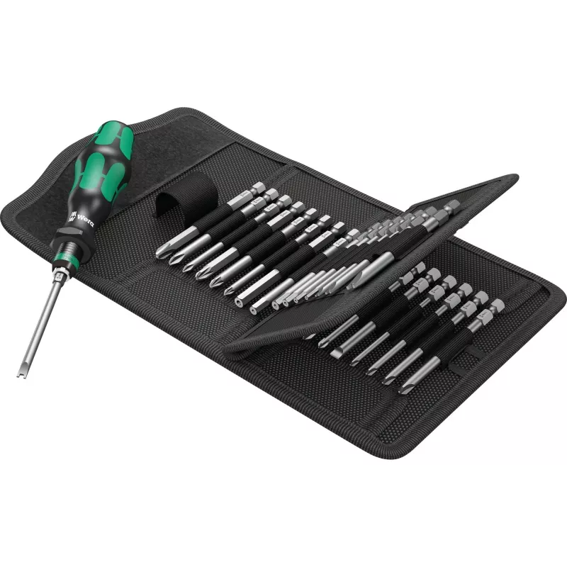 Wera Kraftform compact 62 setti yhdistelmäruuvimeisselit