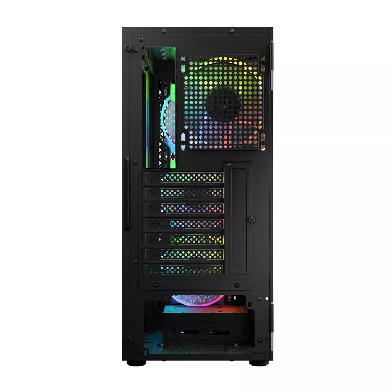 Logic ARAMIS ARGB MINIDI USB 3.0 kotelo musta