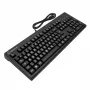 Mekaaninen näppäimistö LogicKeyboard XL-Print White on musta TITAN DE PC — saksalainen näppäimistöasettelu