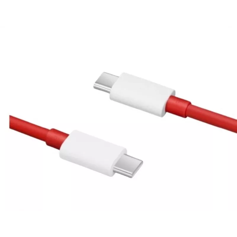 Kaapeli USB Type-C – USB Type-C (12A) 1m punainen
