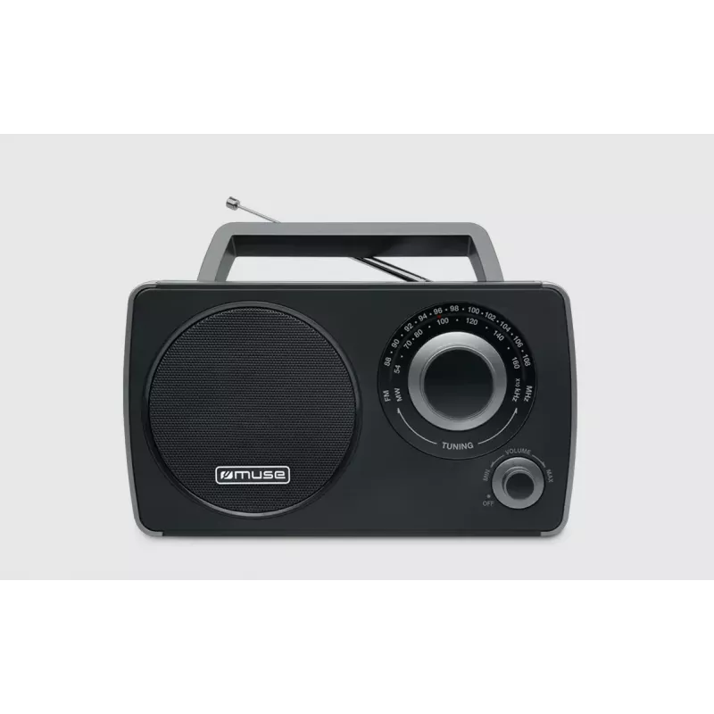 Muse | Kannettava radio | M-075 R | AUX-tulo