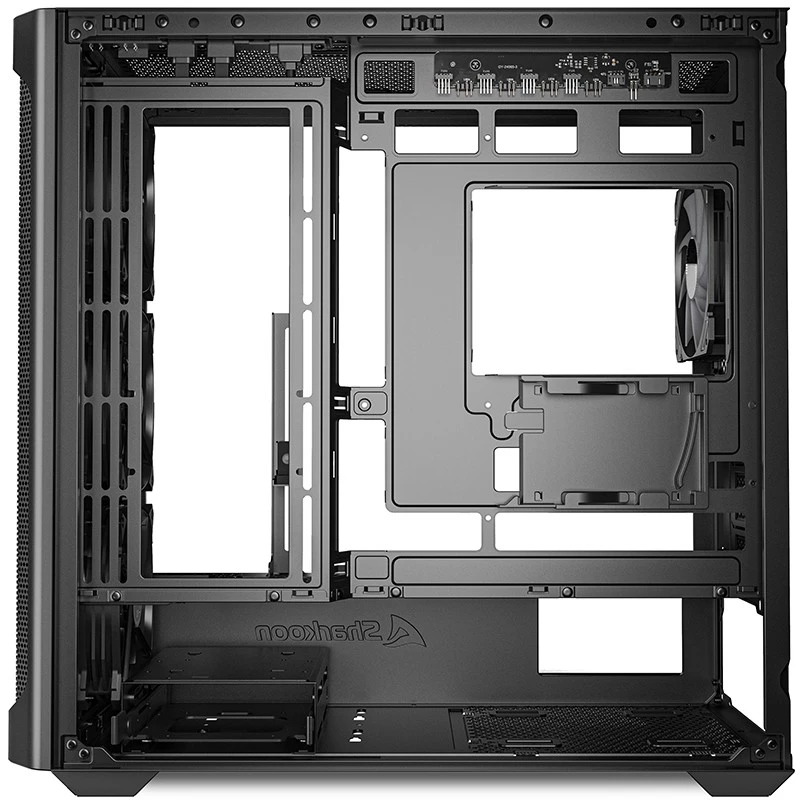 Sharkoon MK4W RGB Strip Micro Tower musta