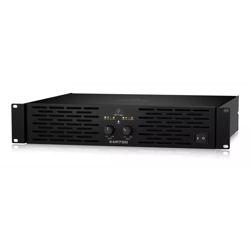 Behringer KM1700 audiovahvistin esiintymislava/musta