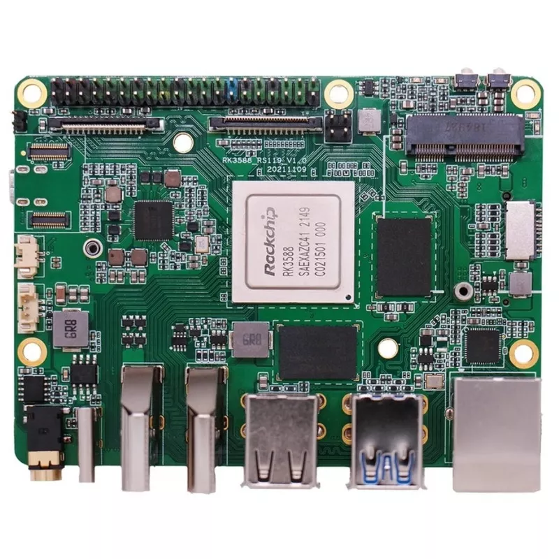 Yhden piirilevyn tietokone ALLNET Radxa ROCK 5B RK3588 4GB LPDDR4