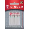 SINGER ompelukoneen neulat 90/14 Universal kudotuille kankaille, 5 kpl:n pakkaus