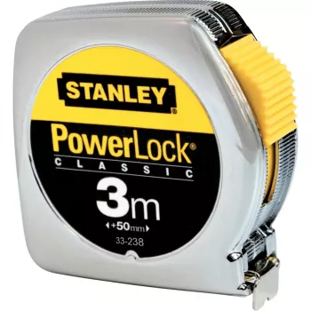 Mittanauha Stanley 0-33-218 3 m metallinen keltainen