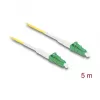 DeLOCK InfiniBand-/kuituoptinen kaapeli 5 m LC LC/APC keltainen 9 µm OS2