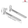 Asennussarja Maclean MC-776 B musta