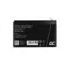 UPS-akku Green Cell AGM50 12 V 10 Ah VRLA AGM, 65×151×95 mm, 2,45 kg, musta