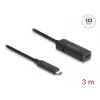 USB-kaapeli DeLOCK 80027 3 m USB-C musta