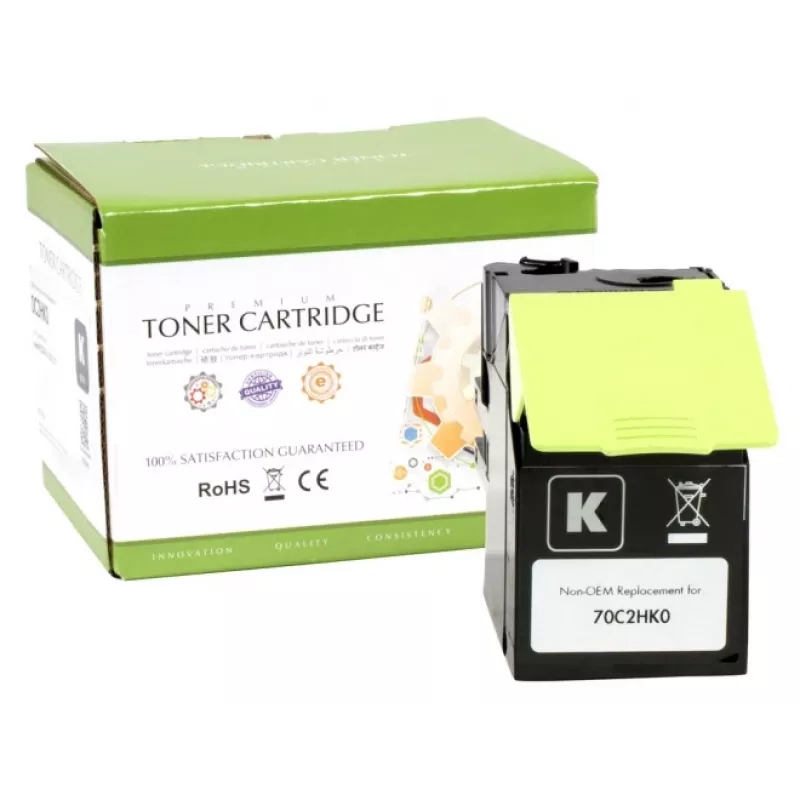 Yhteensopiva Static-Control Lexmark 702HK (70C2HK0) Musta, 4000 sivua