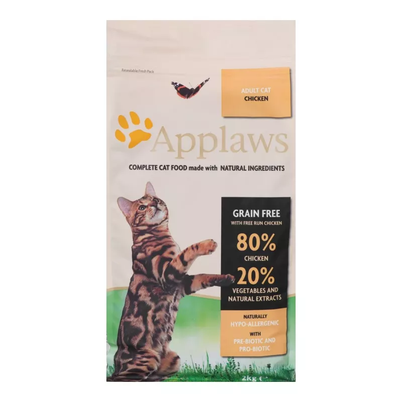 APPLAWS kana - kuivaruoka kissoille - 2 kg