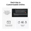 Mekaaninen näppäimistö Keychron Q6 Max QMK VIA Gateron Jupiter -kytkimillä, full-size-asettelu