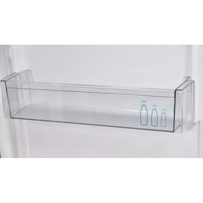 Sharp SJ-FBB05DTXWE vapaasti seisova jääkaappipakastin, 288 l (204 l + 84 l), alapakastin, NanoFrost, 180 cm, energialuokka E, valkoinen