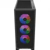 PC-kotelo Silentware Core 100 A-RGB musta — malli CORE100Schwarz, A-RGB-valaistus, Mid-Tower-kokoluokka