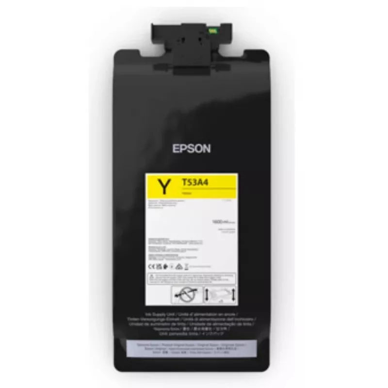 Epson UltraChrome XD3 T53A4 Mustekasetti, keltainen, 1,6 L (C13T53A400)
