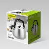 Maestro MR-1318 vedenkeitin liedelle 2,5 l, hopea, musta