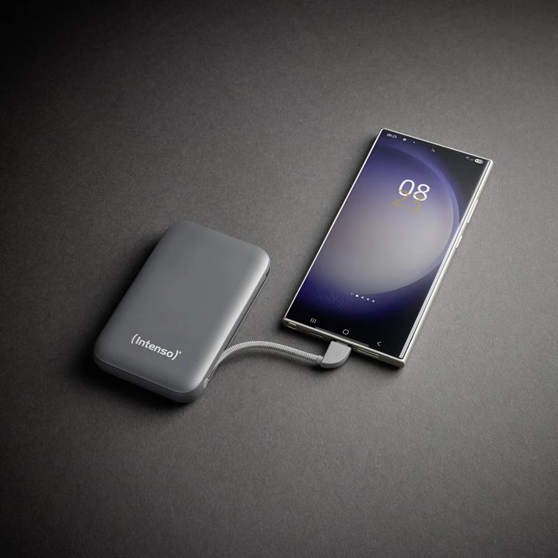 Varavirtalähde USB 10000 mAh/harmaa S10000 7333034 Intenso