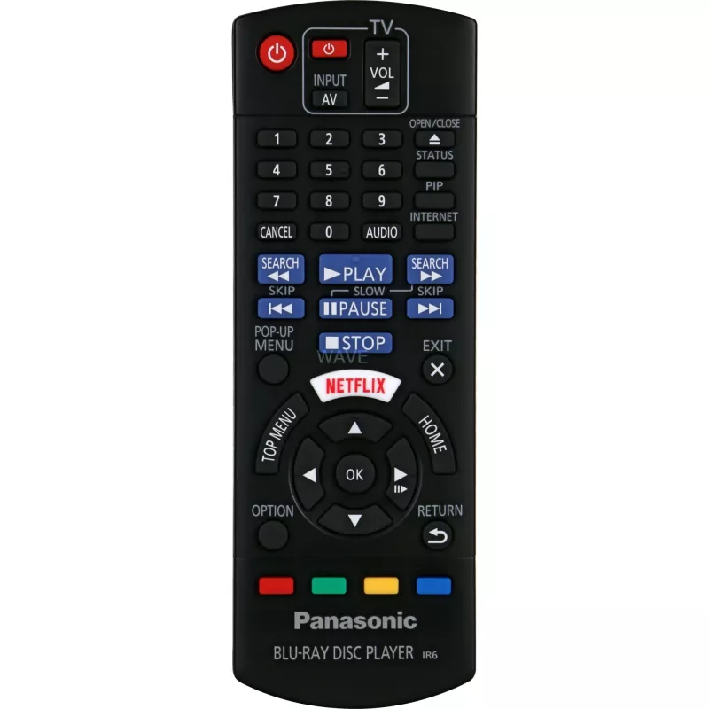 Panasonic Blu-ray-soitin DMP-BDT167EG Xvid, MKV, MP4, FLAC, MP3, AAC, ALAC, DSD Wi-Fi USB-liitettävyys