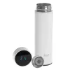 Adler | termospullo | AD 4506w | materiaali ruostumaton teräs/silikoni | valkoinen