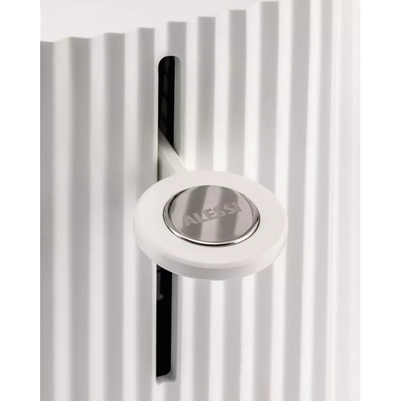 Alessi leivänpaahdin Pleated valkoinen