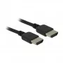 HDMI-kaapeli DeLOCK 85216 1,5 m Type-A uros-uros musta