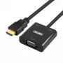 UNITEK Y-6333 liitäntäkortit/adapterit 3,5 mm, VGA