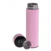 Termospullo Adler AD 4506P ruostumaton teräs silikonisuojuksella, pinkki, tyhjiöeristetty