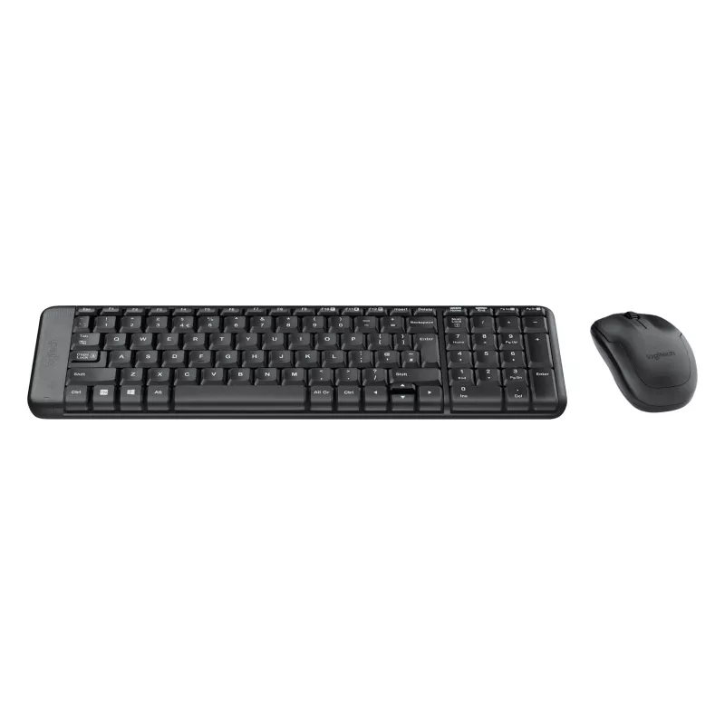 Wireless Combo MK220, langaton, RF Wireless, QWERTZ, musta, hiiri