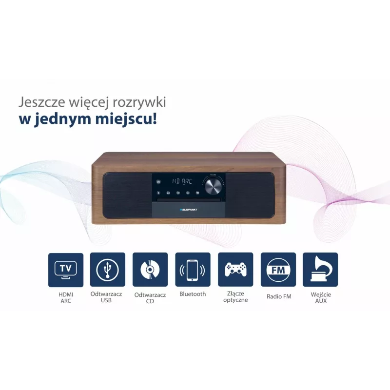 Kannettava Bluetooth-kaiutin BLAUPUNKT MS22BT — langaton kannettava ääni, Bluetooth-yhteys