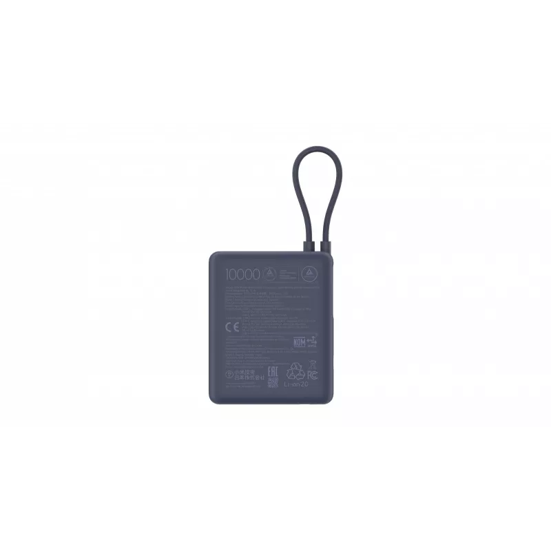 Xiaomi 33W varavirtalähde 10000mAh (integroitu kaapeli) sininen GL, BHR9341GL