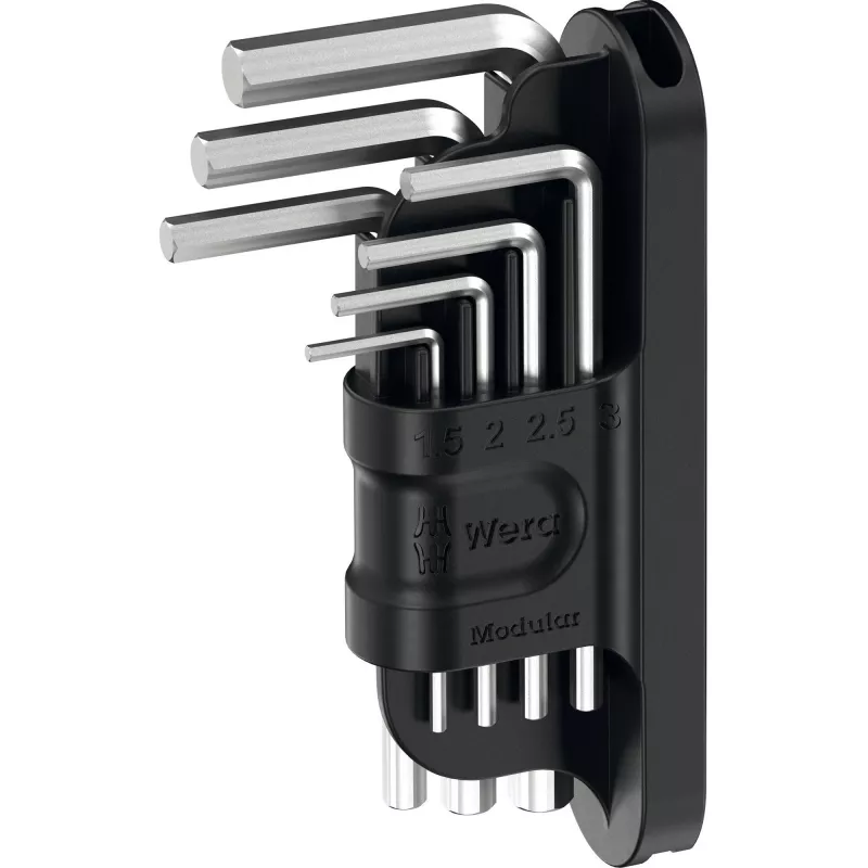 Työkalusarja Wera Tool-Check Modular Set 1 – 50-osainen modulaarinen työpajasarja, lajitellut bitsit ja hylsyavaimet