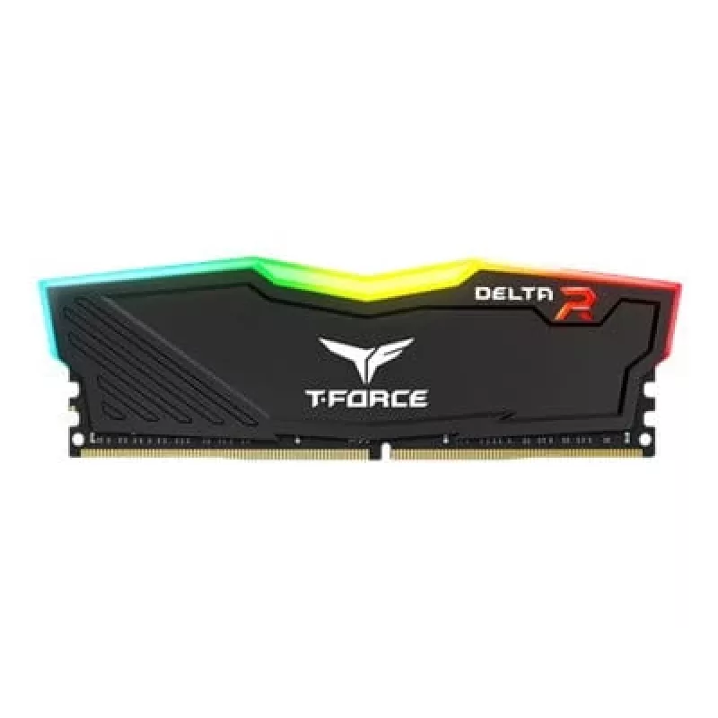 16GB Team Group DIMM 3600 (2x 8 GB) Dual-kit (musta, TF3D416G3600HC18JDC01, Delta RGB, INTEL XMP)
