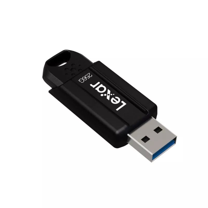 USB-muistitikku Lexar JumpDrive S80 256 GB, USB Type-A, USB 3.2 Gen 1, musta, 20 g