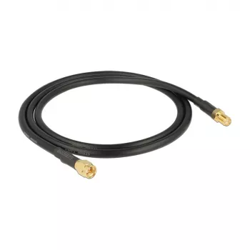 Koaksiaalikaapeli DeLOCK 88930 0,9 m SMA musta