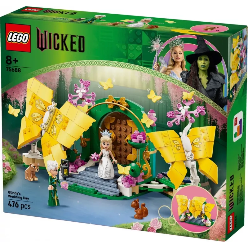 LEGO rakennussarja Wicked 75688 Glindan hääpäivä — teemasarja, malli 75688