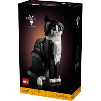 LEGO-sarja Ideas 21349 Tuxedo Cat rakennussarja — keräilypalikkamalli, näyttelykappale