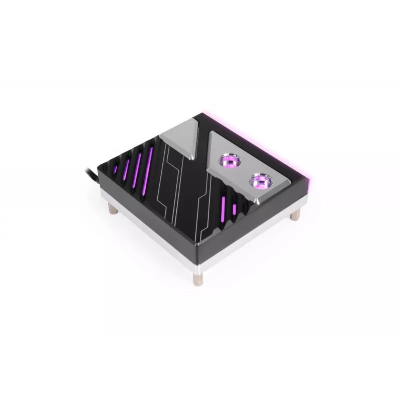 Coldplate Alphacool 13851 akryyli läpinäkyvä 88x88x32.3mm